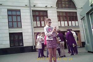 Blonde elsker anal