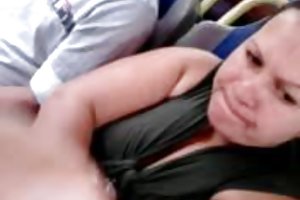 Jenta våknet opp i morgen for en blowjob og doggy-style sex